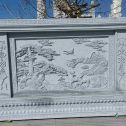 焦作 芝麻白大型照壁，屏风，影壁