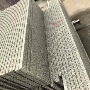 焦作 白麻荔枝面花岗岩楼梯踏步