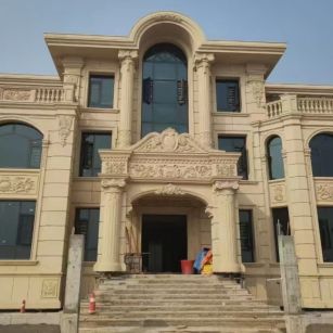 焦作 黄金麻花岗岩别墅外墙干挂