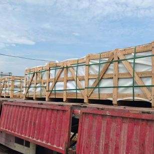 焦作 芝麻白花岗岩地铺石出口专车-泰国游