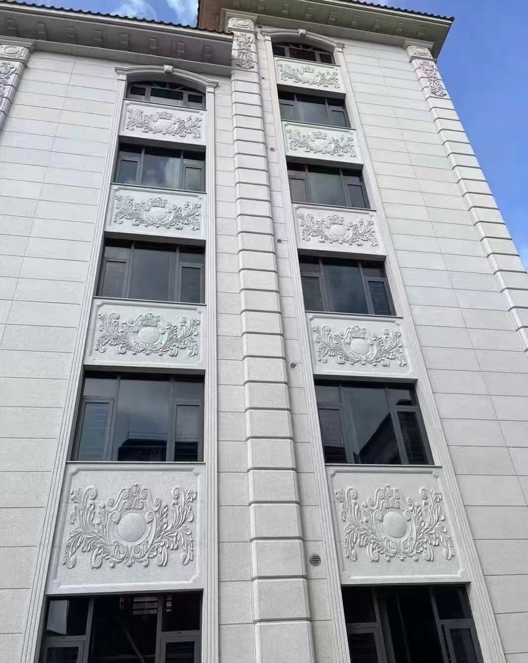 焦作 白麻荔枝面花岗岩别墅外墙干挂