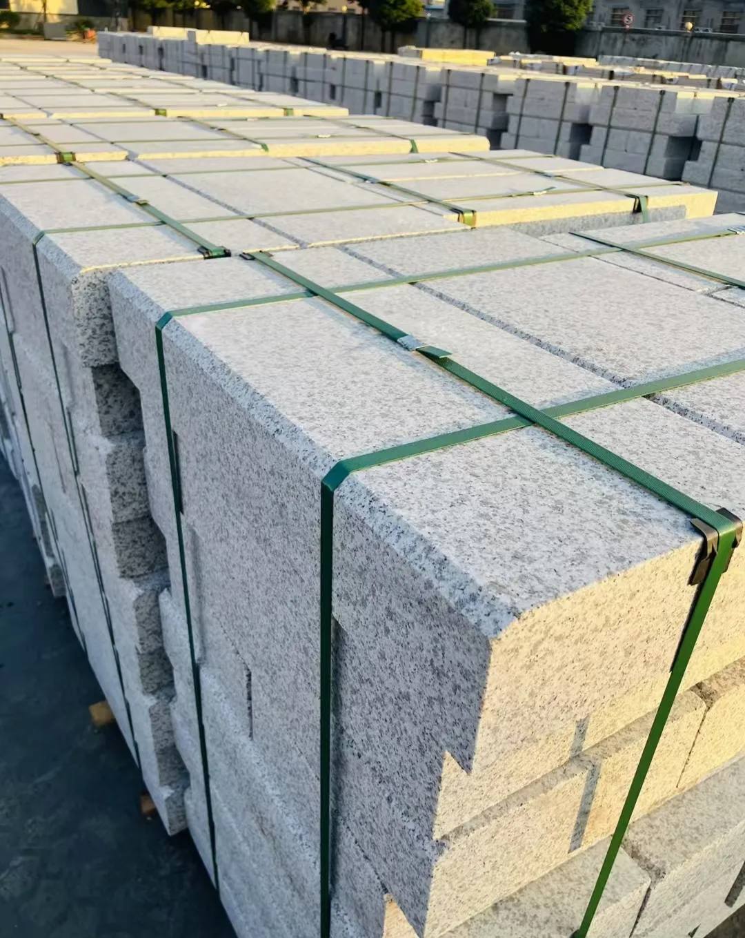 焦作 白麻花岗岩路沿石，马路牙子，路缘石，平石，立缘石等