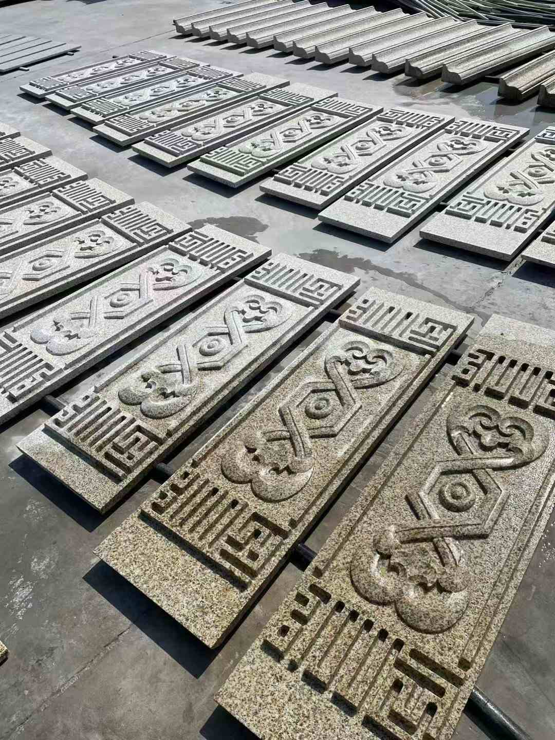 焦作 黄金麻花岗岩外墙雕刻板