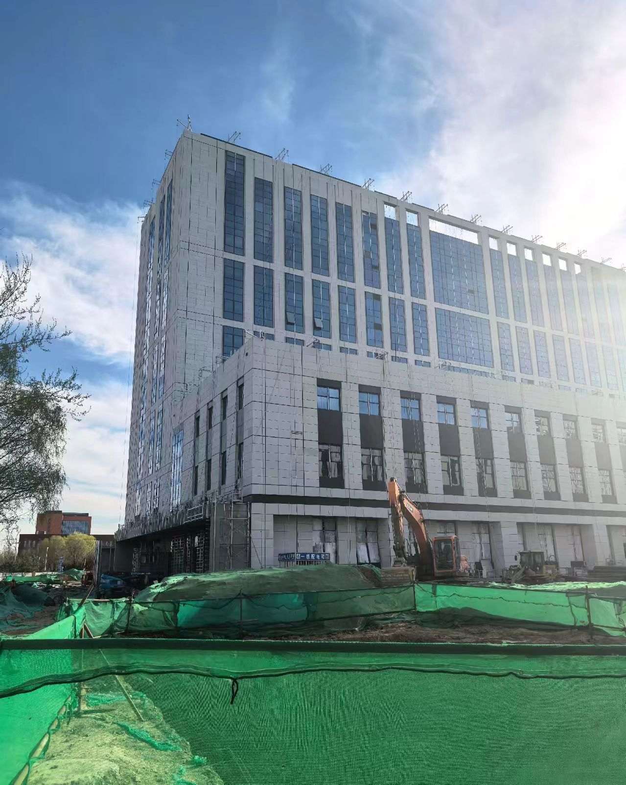 焦作 白麻花岗岩石材外墙干挂